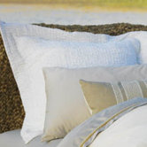 Ruched Muslin Sham