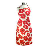 MUincotton 27" x 35" Full Apron in Red Poppy
