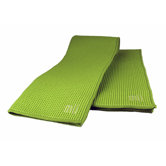MUmodern Waffle 16" x 24" Microfiber Dish Towel in Grass (Set of 2)