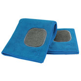 MUmodern Dish Cloth and Towel in Indigo (Set of 2)