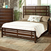 Drake Espresso Panel Bed