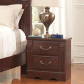 Carrington 2 Drawer Nightstand