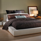 Shanti Bedding Collection in Chocolate
