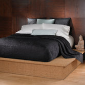 Shanti Bedding Collection in Black