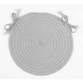 Twilight Round Braided Chair Pad