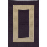 Tournament Eggplant/Linen Rug