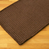 Solid Chenille Chocolate Kids Rug