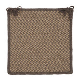 Natural Wool Houndstooth Chair Pad (Set of 4)