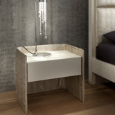 Oyster 1 Drawer Nightstand