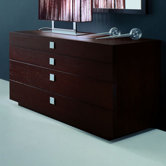 Win with Metal Handle 4 Drawer Dresser