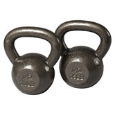 30-35 lbs Cast Iron Kettlebell Set