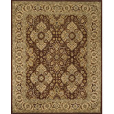 Mahal Rust Tufted Rug