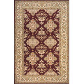 Persian Garden Burgundy Rug