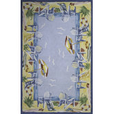 Coastal At The Beach Novelty Rug