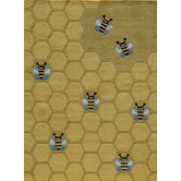 Lil Mo Whimsy Honey Bee Kids Rug