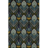Habitat Peacock Ikat Rug
