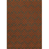 Geo Pumpkin Floral / Ethnic Rug