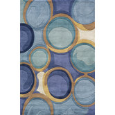 New Wave Blue Rug