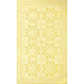 Romantic Chic Romantic Lace Yellow Rug