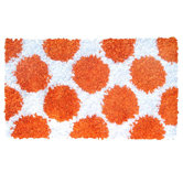 Polkamania Orange/White Kids Rug