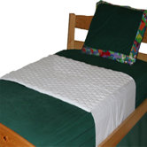 Saddle Style Mattress Pad for Twin Bed