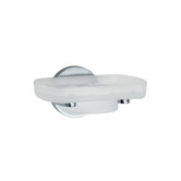 Loft Holder with Frosted Glass Soap Dish