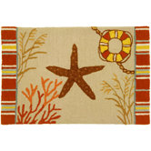 By The Sea Starfish Rug