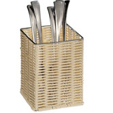 12cm x 12cm Besteck-Korb "Economic" in Beige