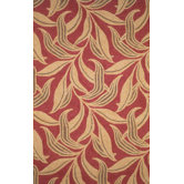Ravella Red Leaf Rug