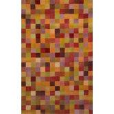 Petra Squares Sunset Rug