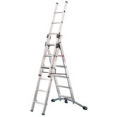 3-tlg. Alu-Kombileiter "ProfiStep&reg; combi"