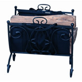 Wrought Iron Log Holder