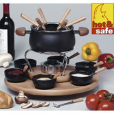 23-tlg. Fondue-Set "Natura"