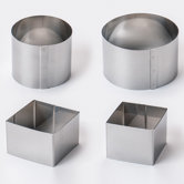 4-tlg. Vorspeisen-/ Dessertringe Set