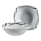 2-tlg. 23cm Sch&uuml;ssel-Set "Oslo"