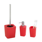 3-tlg. Bad-Accessoire-Set "Rainbow"