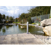 Outdoorsteheuchte Activ in Silber matt