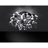 Halogen Deckenleuchte "Mako" in Aluminium