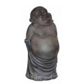 LED Au&szlig;enleuchte "Buddha" in Braun