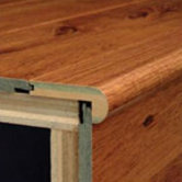 Laminate Flush Stairnose 47" in Honey Oak