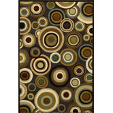 Fusion Hypnotic Dark Wine Rug