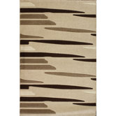 Oasis Striations Beige/Brown Rug