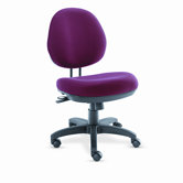 Interval Series High-Performance Task Chair, Burgundy Fabric