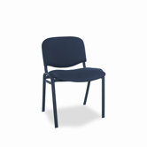 Reception Stacking Chairs with Fabric Upholstery