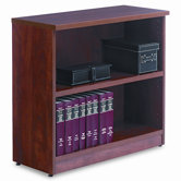 Valencia Series Bookcase/Storage Cabinet, 2 Shelves, 32w x 12d x 30h, MCY