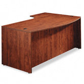 Valencia Series Lefthand Porkchop Executive Desk Shell