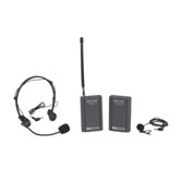 VHF Wireless Lapel and Headset Mic Kit