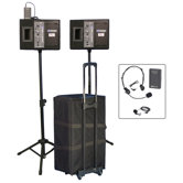 Wireless Powered Speaker Voice Projector Kit