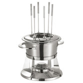 18cm Fondue-Set "Fokus i" aus Edelstahl