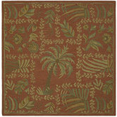 Tara Squared Lanai Cinnamon Rug